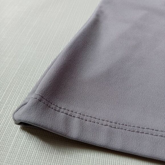 Mark Edwards Gray Double Lined Short Sleeve Stretchy V-Neck Blouse Women's XL - Picture 12 of 12